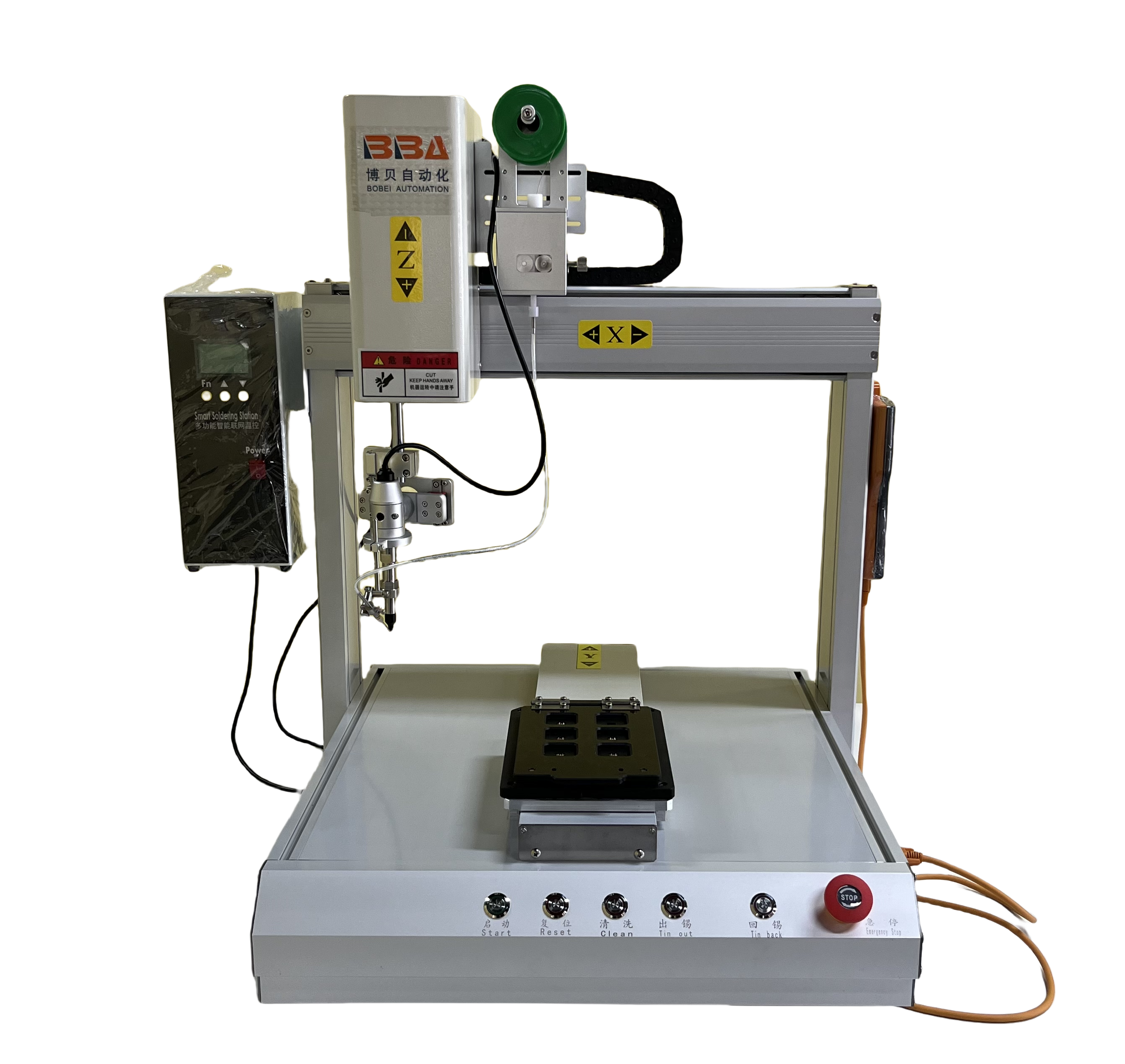 Tabela de trabalho único Robô automático de solda automática Máquina de solda automatizada